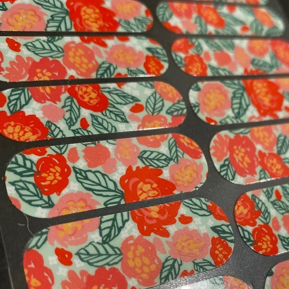 Jamberry Nail Wraps December 2016 Host Exclusive Floral - Picture 4 of 7